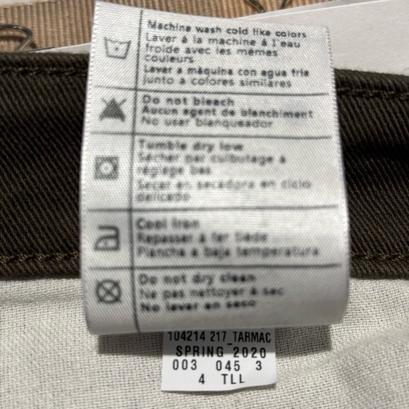 CARHARTT Sz 4T Rugged Flex Slim Fit Pants Jeans Style in Olive Green NEW W/ TAGS - Picture 9 of 11